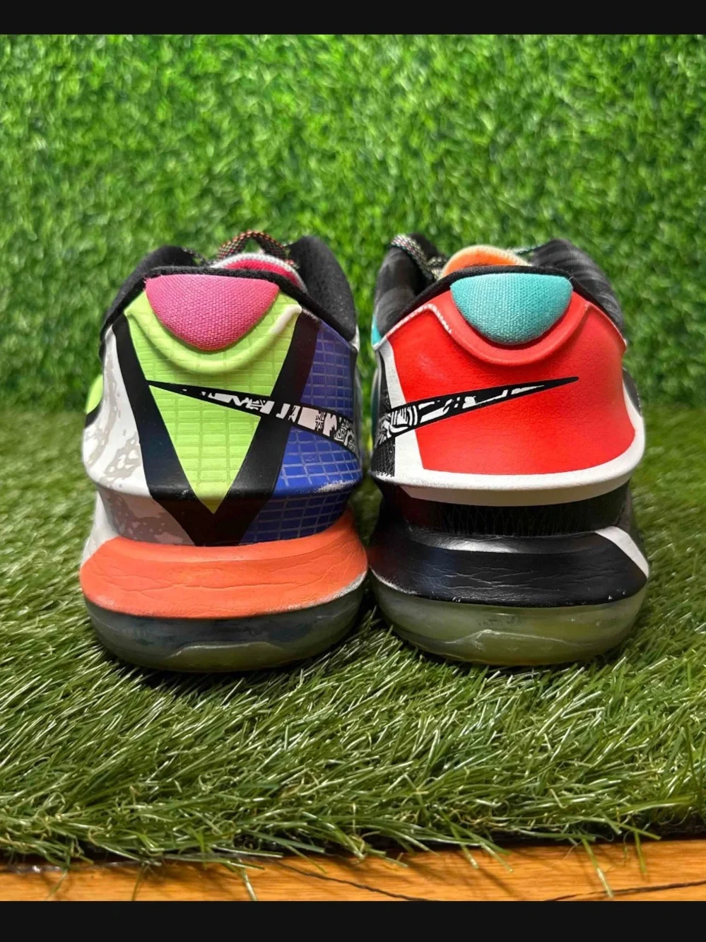 Nike KD 7 VII SE What The KD Multicolor Durant Men’s Size 9.5 Sneakers Shoes